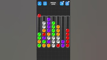 Ball sort puzzle #games #relaxing #puzzlegames #stress_relief #sorting #gaming #youtube_shorts