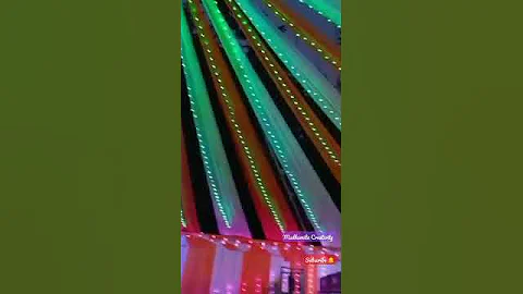 #shorts #viral #youtubeshorts #shortsvideo #wedding #pandal #decoration #marriage #lighting