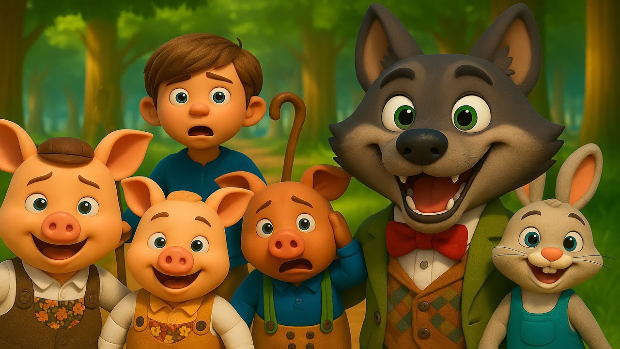 35 Minutos del Lobo Feroz 🐺 Cuentos con Los Tres Cerditos y Más | Lala Kids