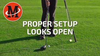 A Proper Setup Looks Open // Ask Mike // Malaska Golf