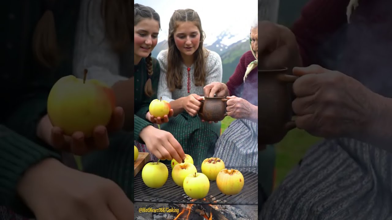 Baked Apples on Rocky Ridge Austria 