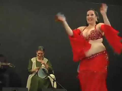 Mandanah's drum solo Belly Dance