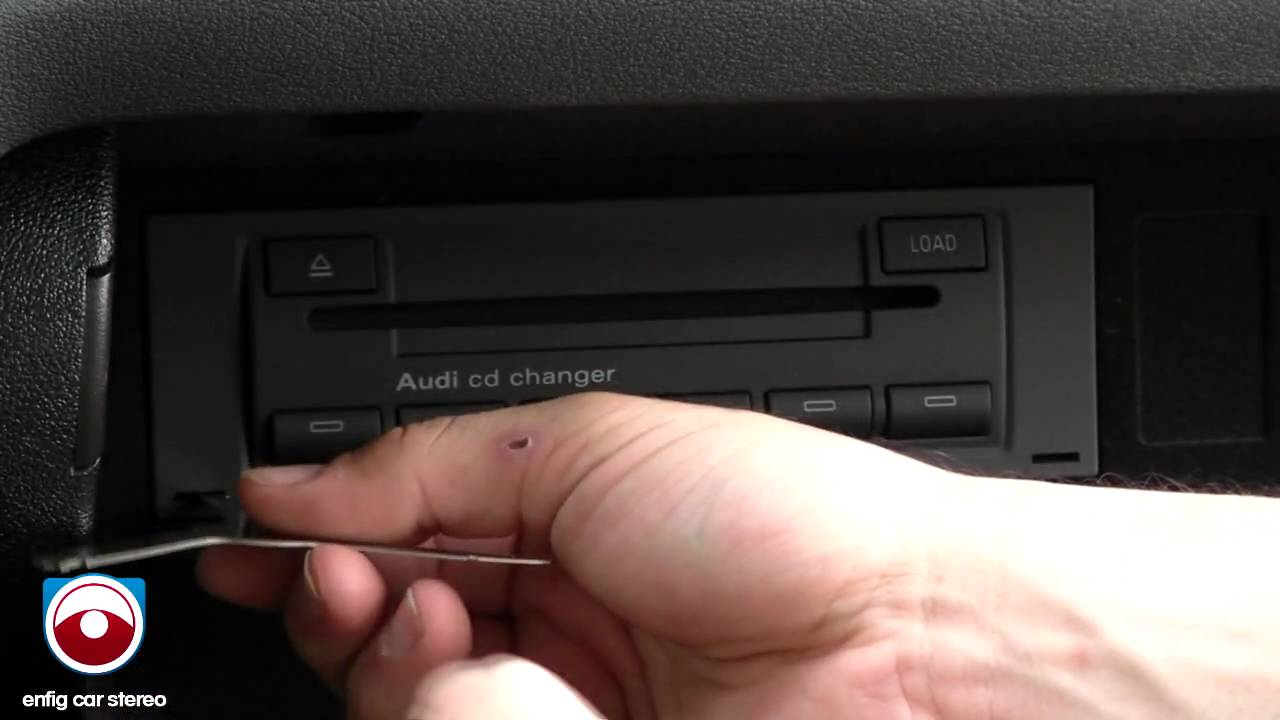 2006-2014 Audi A3 CD changer removal - YouTube