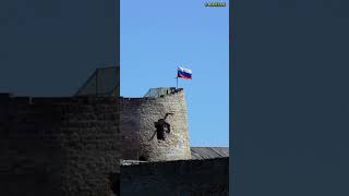 35 X ZOOM SONY флаг России на крепости #псков #зум #фотоаппарат #флагроссии #путешествия #aleksan