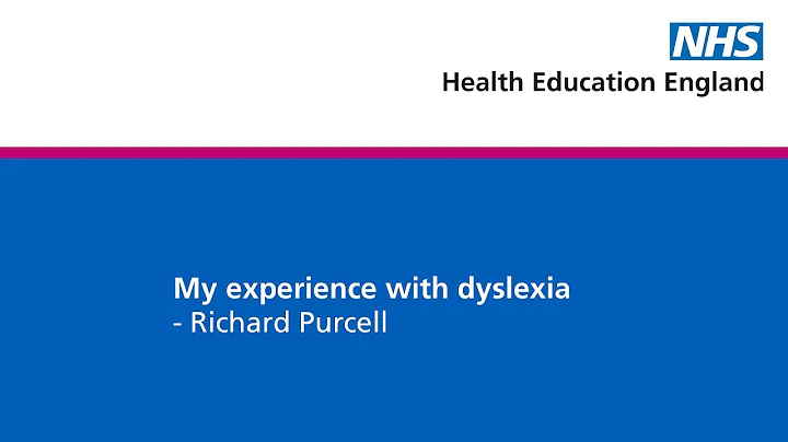 My experience with dyslexia - Richard Purcell