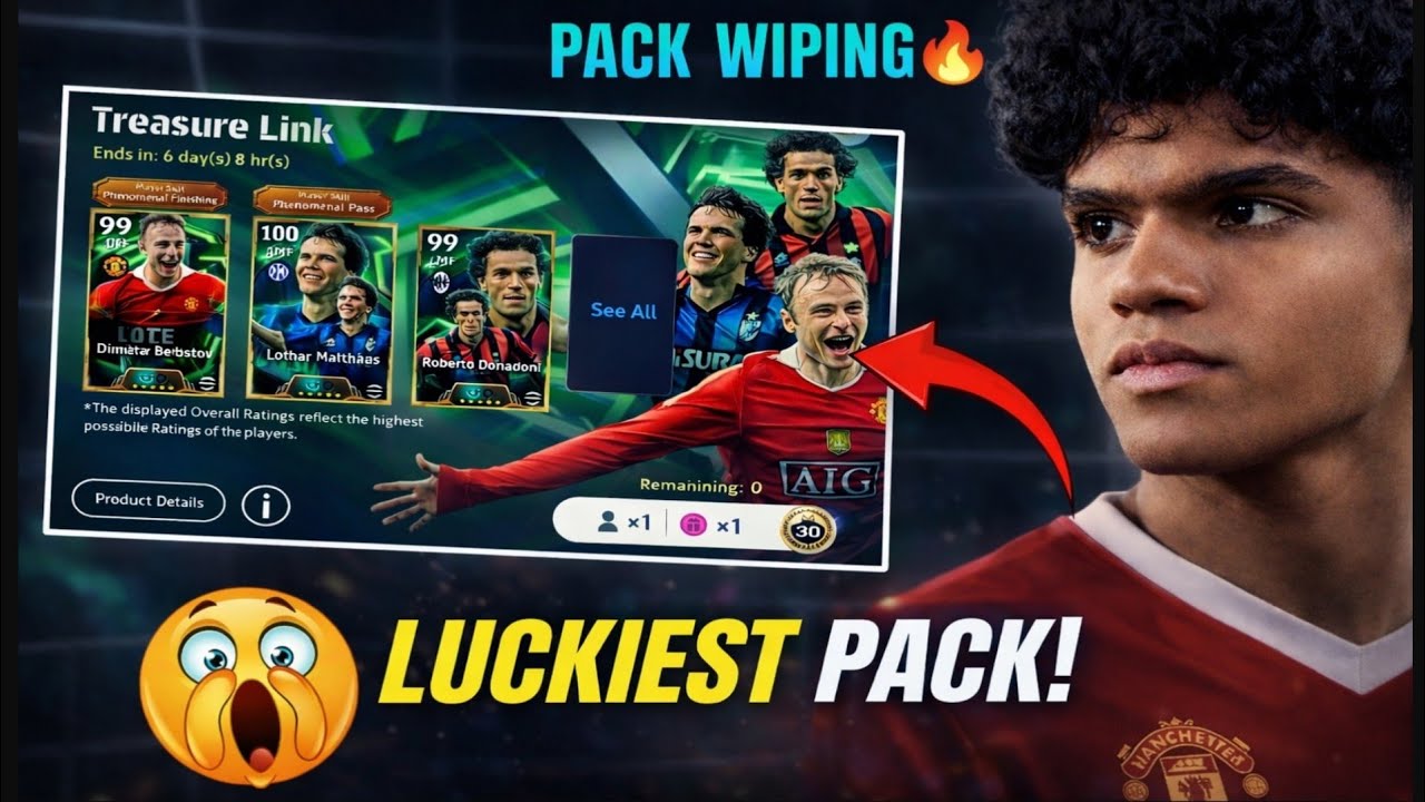 ഇത് പ്രതീക്ഷിച്ചില്ല 🤯 | Luckiest Treasure Link Pack Opening🔥
