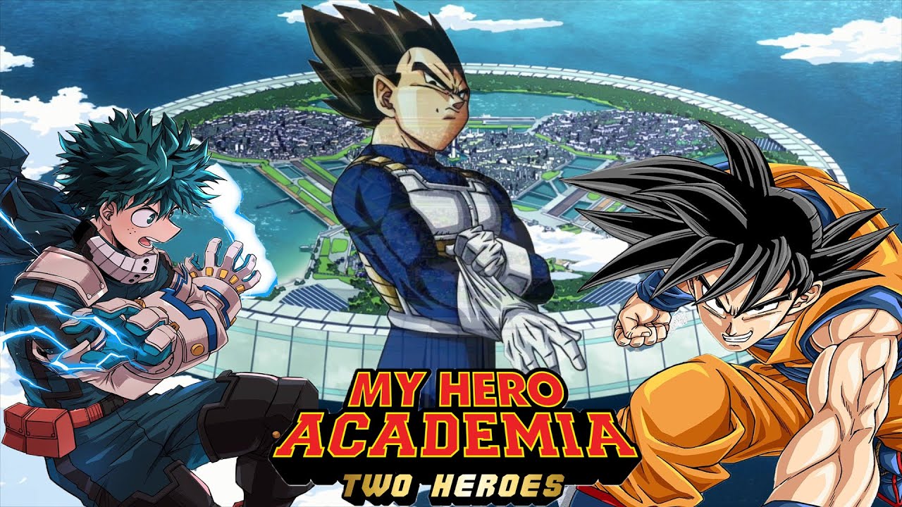 Two Heroes/ Goku en Boku no Hero la pelicula.