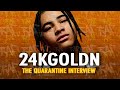 24KGOLDN - BEST INTERVIEW EVER (2020) Child Actor Life, "Valentino" On TikTok & Almost Dying On Tour