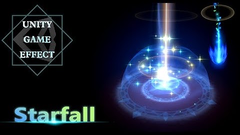 Unity Game Effect(VFX) - Starfall