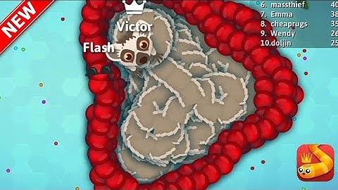 Trapping Top 1 Biggest Snake In The Map! Epic Snakeio Gameplay