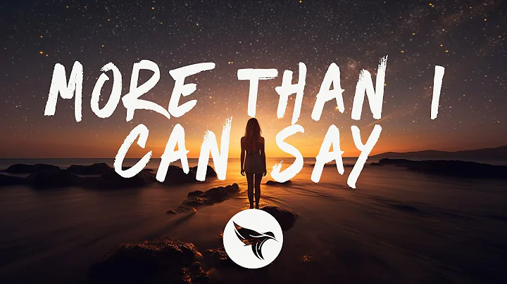 BrillLion & SUNHO - More Than I Can Say (Lyrics) - DayDayNews