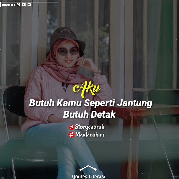 STORY WA KEREN QUOTES LISTERASI DJ I LOVE YOU BABY VERSI DJ ANGKLUNG