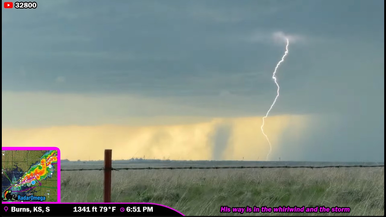 Storm Chasing In Kansas - As It Happened - YouTube