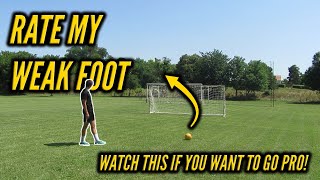 How Good Is My Weak Foot?! *The 5 BIGGEST Lies About Football* screenshot 2