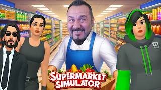 ÜNLÜLERİN MARKETİ BÜYÜDÜ! MOBİLE SUPER MARKET SİMULATÖR OYNUYORUZ screenshot 4