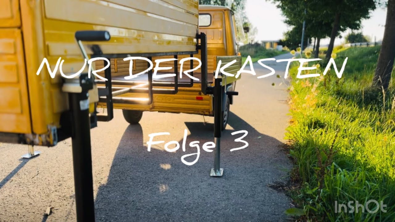 Piaggio APE P501 “ NUR DER KASTEN … Folge 3 “