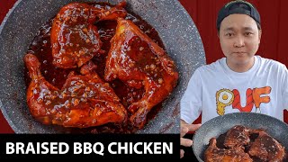 Braised BBQ Chicken (NO GRILL) | Pimp Ur Food Ep97