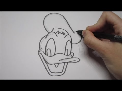 Fonkelnieuw Donald Duck leren tekenen in stappen! :) - YouTube JA-26