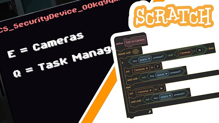 Making a FNAF game in scratch p4 - Cameras