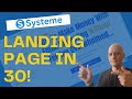 Create a Simple Opt-in Page Using Systeme.io in minutes