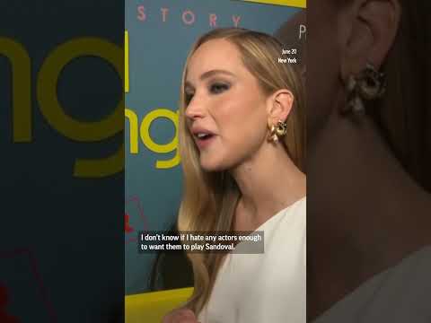 Jennifer Lawrence doesn’t want anyone to play Sandoval in a future movie. #shorts