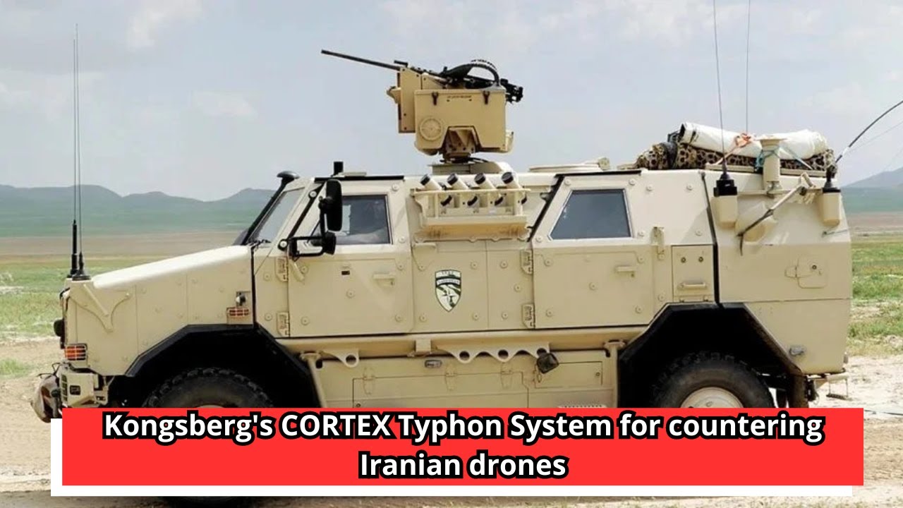 Kongsberg's CORTEX Typhon System for countering Iranian drones - YouTube