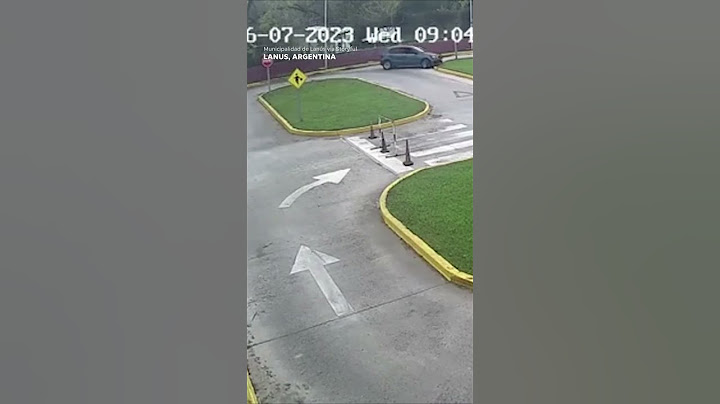 Nervous new driver crashes into lamp post, flips car during test #Shorts