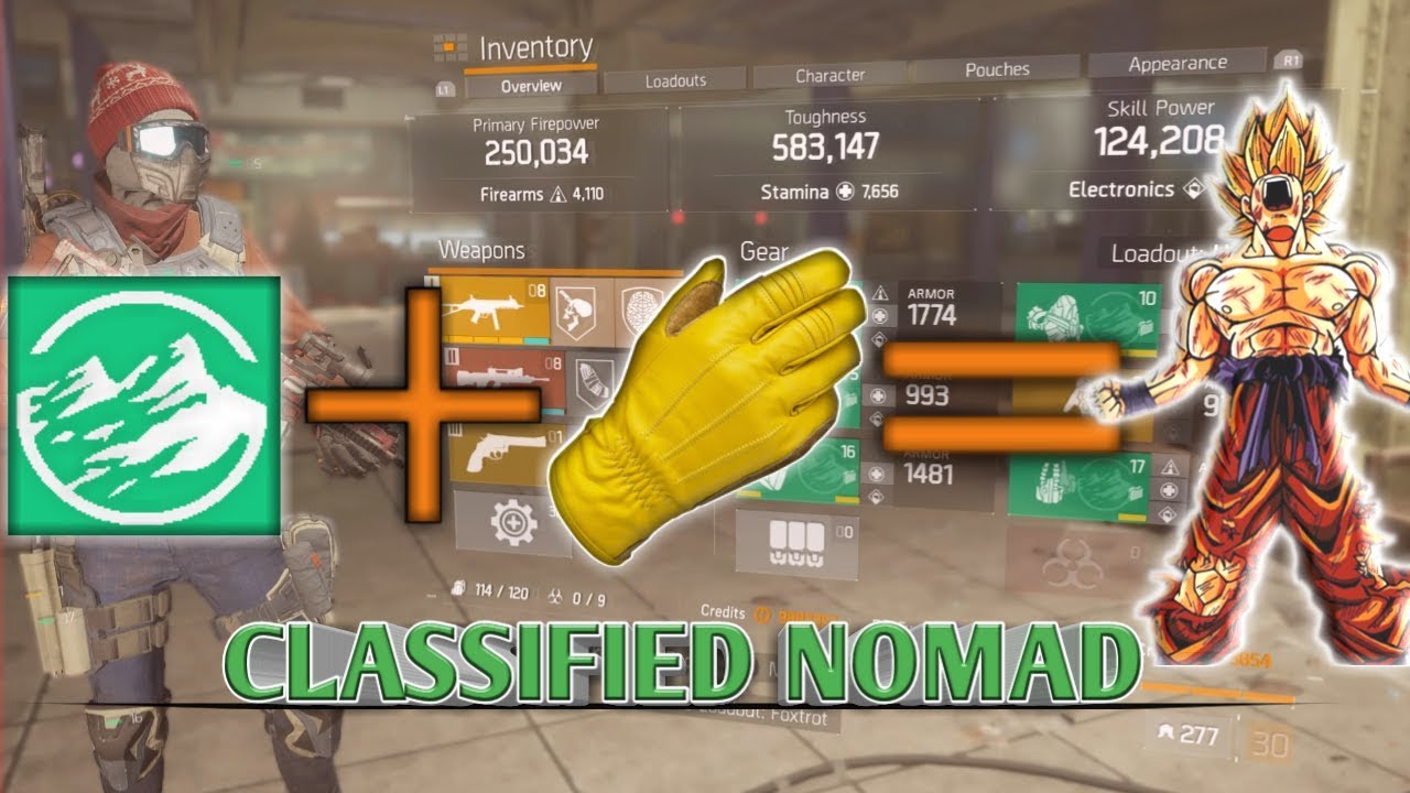 The Division 1.8 |Classified nomad+savage build|BEST 1.8 BUILD ...