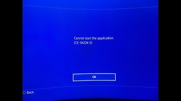 PS4-foutcode CE-34224-5 opgelost | Kan de applicatie niet starten