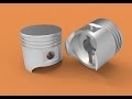 Making a piston in AutoCAD 3D