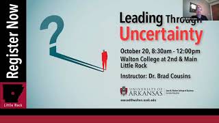 Webinar - Leading Through Uncertainty