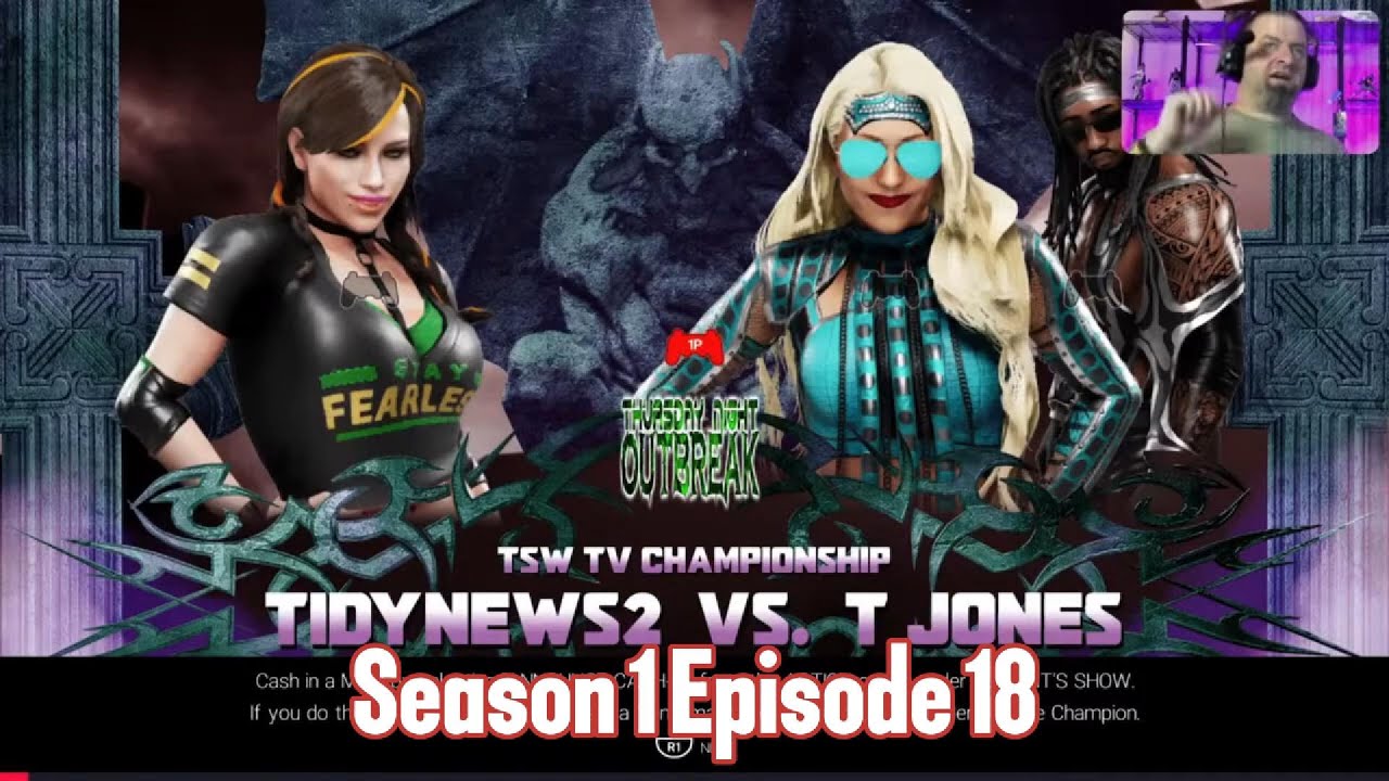 На кону титул чемпиона среди женщин в полутяжёлом весе! Новости Тиди против ТиДжонса, 1 сезон, 18...