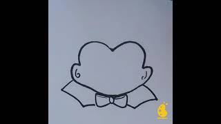 How to Draw Cute vampire #Shorts Net Worth