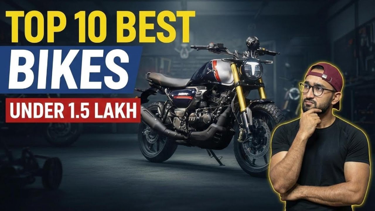 Top 10 Best Bikes Under ₹1.5 Lakh 2026 🔥 Apache RTR, Pulsar, FZS, Ronin | Turtle Ride
