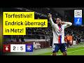 Endrick Hattrick Metz Olympique Lyon 19 Spieltag Ligue 1 DAZN Highlights