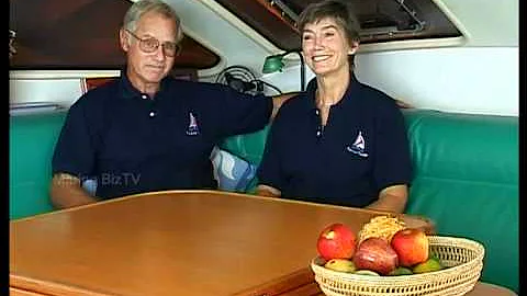 Marvin & Ruth around the world on a Catamaran.