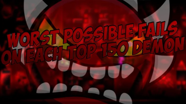 WORST Possible Fails On Each Top 150 EXTREME Demon | 240 FPS