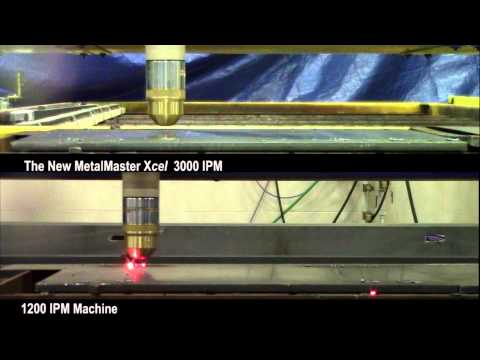 MetalMaster Xcel Plasma Speed Cutting Comparisons
