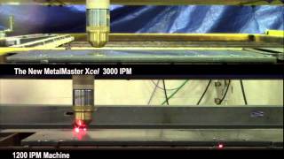 MetalMaster Xcel Plasma Speed Cutting Compairson