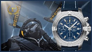 Часы Breitling Avenger Chronograph 45 mm / полный обзор часов!