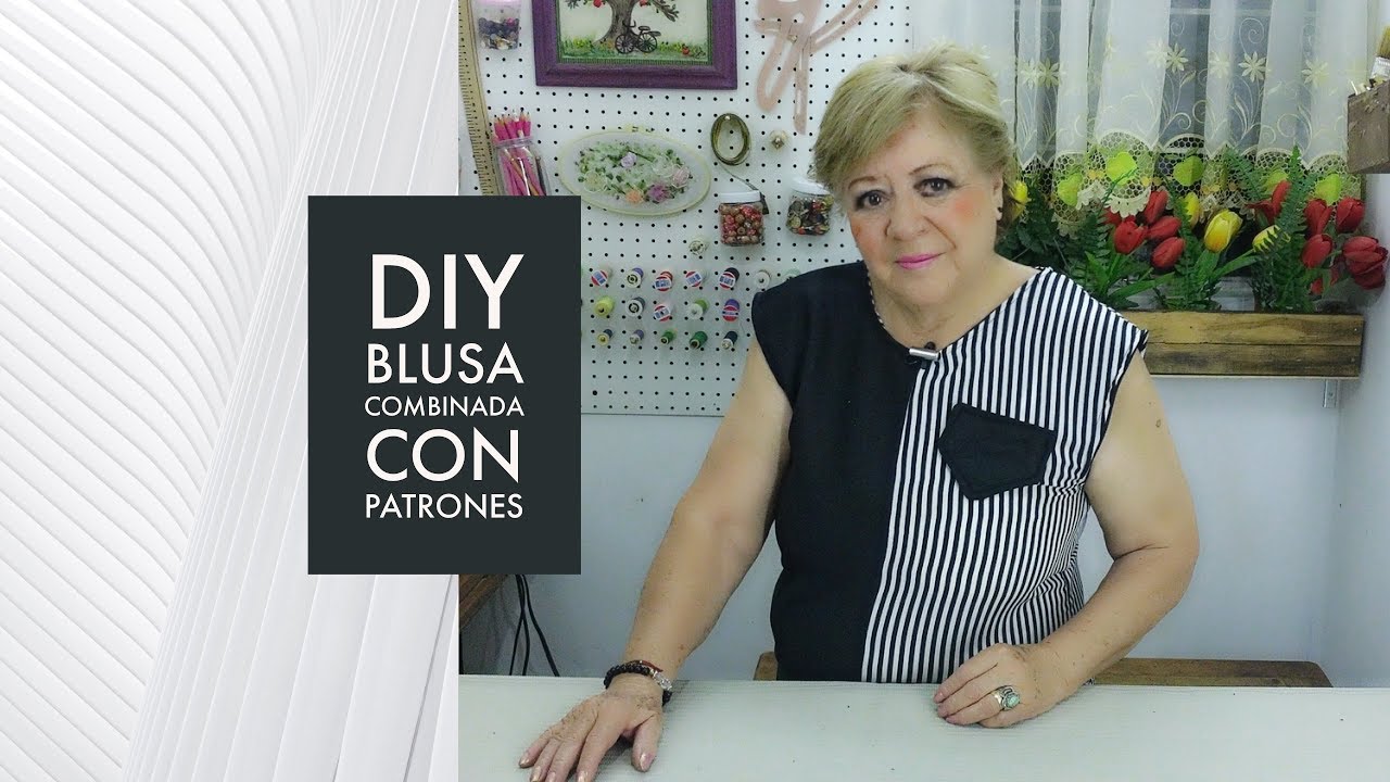 :: BLUSA COMBINADA CON - YouTube