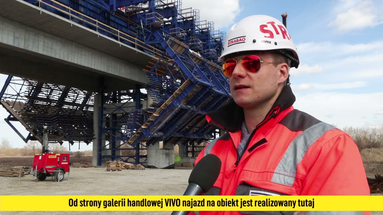 Budowa mostu na Sanie