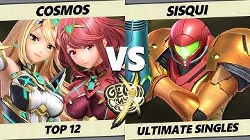 GOML X - Cosmos (Pyra Mythra) Vs. Sisqui (Samus) Smash Ultimate - SSBU