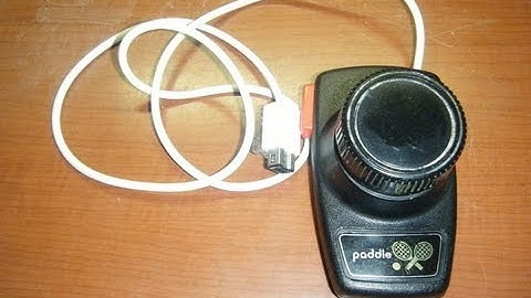 Nintendo Wii Atari 2600 Paddle Controller Test