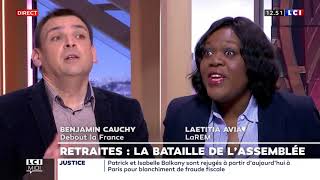 Benjamin Cauchy Invité Sur Lci 3 Février 2020