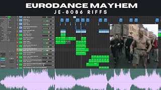 8 Classic Eurodance \u0026 Trance Riffs on the JE-8086