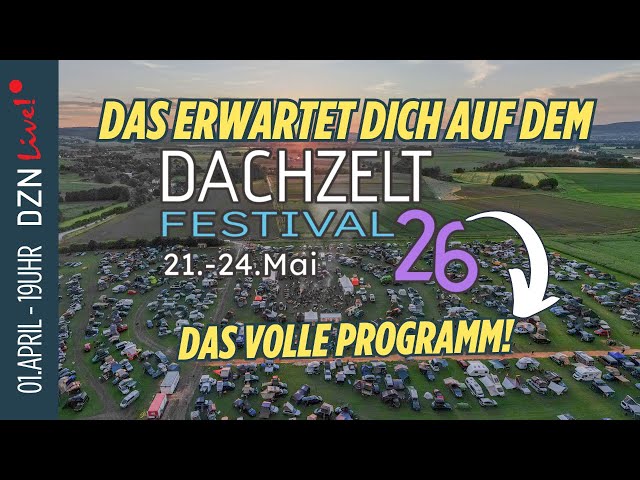 LIVE ANNOUNCEMENT: The program for the ROOFTOP TENT FESTIVAL 2026  -  YouTube