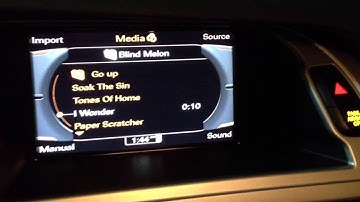 Custom Audi AMI Aux Cable - Installation Video - MMI 3G A2DP Bluetooth Streaming