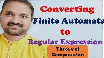 Conversion of Finite Automata to Regular Expression using Arden