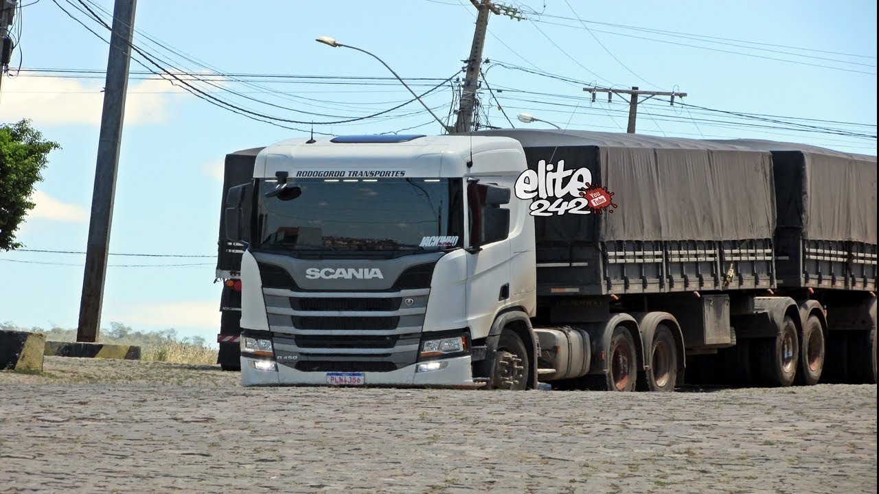Nova Scania 2019 R450 Na Elite242 - YouTube